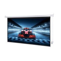 Homegear 100" HD Motorized 16:9 Projector Screen W/Remote Control