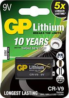 GP Lithium Battery LR22 9v Pack 1 [GP-CR9VC1]