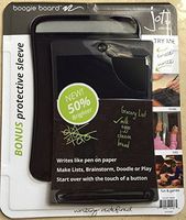 Boogie Board Jot 8.5 LCD eWriter Black Writing Tablet Plus Neoprene Sleeve Plus Stylus