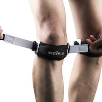 DR.GYMLEE 2-Pack FDA Knee Band, Unisex Patellar Tendon Support Strap with Silicone Massage Bumps, Super-Thin, Anti-Slip&Anti-Distortion Patella Knee Strap, Knee Pain Relief Osgood Schlatter Knee Brace