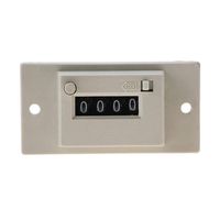 Electromagnetic Counter,CSK4-YKW 4 Digit Electromagnetic Counter AC 110V / AC 220V / DC 24V(AC220V)