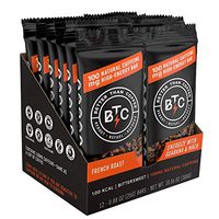 Better Than Coffee Energy Bars - Gluten Free, Vegan, Low Sugar, Low Carb with Added Plant Protein, 100 mg Caffeine Energy Bars - French Roast (12 count)