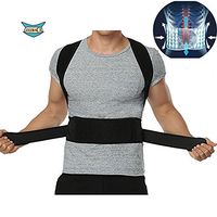Posture Corrector for Women & Men - Adjustable Double Pull Shoulder Back Support Belt - Improve Your Posture with Best Elastic Posture Shoulder Back Brace (XL)