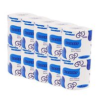 YJYdada 10 Roll Paper Home Replacement Roll Paper Print Interesting Toilet Paper Kitchen Table Paper 3 Layers 170 Leaves/Roll White (White)
