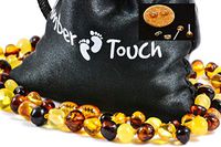 Baltic Amber Necklace for Adult + Amber Earrings - Headache, Migraine, Sinus, Arthritis, Carpal Tunnel, Nursing Pain Relief