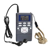 Heitaisi Portable AM FM Stereo Radio with Earphones,LCD Display Dual-Channel Single-Band 60-108 MHz Mini Radio for Walking Jogging Running Exercising