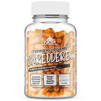 SHREDDEREX - Thermogenic Fat Burner - Energy and Mood Enhancers for Men and Women - Weight Loss Diet Pills with Energy - Green Tea Extract and Bioperine - Keto Friendly, 60 Servings