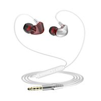 Chiak Portable in-Ear Wired Stereo Headphones with Microphone Earbuds Headset
