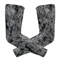 Unisex Arm Sleeve Snow Bogs Camo Grey UV Protection Arm Compression Sleeve Skin Protection Sport Arm Cooler Sleeve for Running Hiking Jogging Motorcycling Climbing Camping