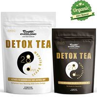 Everlong Detox Tea V2.0 - Enhanced 28 Day Ultimate Teatox(Morning Boost & Night Cleanse)-Burn Fat, Reduce Bloating, Accelerate Weight Loss-Comprehensive Solution to Regenerate Your Body In Natural Way
