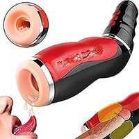 Anlgg Electric Male Sucker Frequency Vibrantion & Strong Sucking Powerful Rotating&Thrusting Strong Massager Underwear Six Toys for Mens,Endless Pleasure