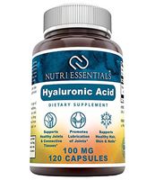 Nutri Essentials Hyaluronic Acid Capsules, 100 mg, 120 Count