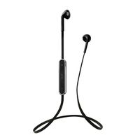 Fsmart Mate7 Bluetooth 4.0 Wireless Stereo Sweatproof Headphone with Micphone Enjoy Running Yoga Cycling and Outdoor Sports with Music Anytime (Black)