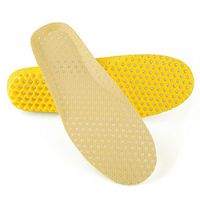 uxcell Eva Foam Shoe Insoles for Women and Men Breeze Breathable Athletic Shoe Inserts W 13/M 11 (US) Yellow
