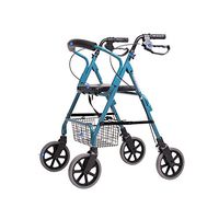 Lxn Multifunction Walking Aid Shopping Cart Wheeled Non-Slip Waterproof Collapsible Suitable for The Elderly, Handicapped Trolley