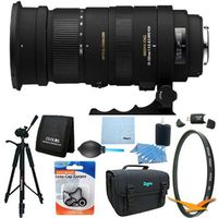 Beach Camera Sigma APO 50-500mm F4.5-6.3 DG OS HSM for Canon EOS Lens Includes Bonus Xit 60" Full Size Photo/Video Tripod, and More