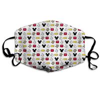 SSUJ7 Mickey Original Men Women Adjustable Earloop Mouth Guard Anti-Dust Washable Reusable Mouth Guard for Kids Teens Adults Anti Pollution,Anti-smog