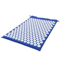 YUFANXIN Acupressure Mat, Back/Neck Pain Relief,Relieves Stress,Muscle Relaxation,Promote Sleep,Acupoint Physical Massage,Size is (66 * 42 * 2) cm,Blue