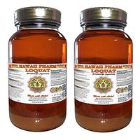 Loquat, Pi Pa Ye (Eriobotrya Japonica) Tincture, Dried Leaf Liquid Extract, Loquat, Herbal Supplement 2x32 oz