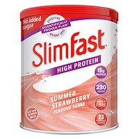 Slim-Fast Summer Strawberry Flavour Milkshake Powder - 12 Servings (438g)