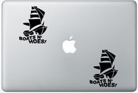 Boats N Hoes Cool Step Brothers Funny And Hilarious FlashDecals0535 Set Of Two (2x) , Decal , Sticker , Laptop , Ipad , Car , Truck