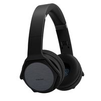 VEENAX HS3 Bluetooth Headphones Wireless Over Ear, Foldable Headset Wearable Speaker with Microphone Dual Modes, Stereo Sound Deep Bass for Gaming Running Sports Gym Outdoor, Black