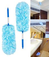 Sunroom 2PCS Microfiber Wand Duster Set High Dust Pole Cleaning Telescoping 51''