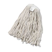 UNS2020C Cut-End Wet Mop Head, Cotton, #20 Size, White
