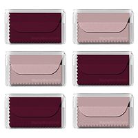 MightyMicroCloth Microfiber Eyeglass Cleaning Cloths – Travel Pouch – Lens Cleaner for Glasses, Camera Lenses, Tablets, Phones, Screens, Electronics