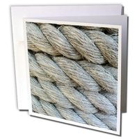 3dRose Nautical Lines - Greeting Cards, 6 x 6 inches, set of 6 (gc_7966_1)