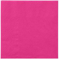 Hoffmaster 180332 Raspberry Pink Beverage / Cocktail Napkin - 1000/Case