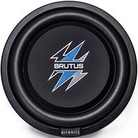 Hifonics 8" Brutus Series Shallow Subwoofer 400W Max 4 Ohm DVC