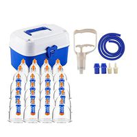 WAOBE Cupping Transparent 24 Cans Chinese Cupping Massage Therapy Set Different Size - Wrinkle Reducer Increase Collage Production Facelift Pain Relief Reduce Cellulite Lymph