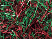 Green & Red Veryfine Cut™ Shred 10 lb Box ~ Spring-fillÂ Shred - WRAPS-SP10GR