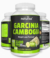 100% Pure Garcinia Cambogia Extract 95% HCA - 1100mg 120 Weight Loss Pills, Non GMO - Gluten & Gelatin Free - Natural Appetite Suppressant Supplement, Weight Loss Supplements for Women & Men