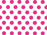 RASPBERRY DOTS Tissue Paper120~20"x30" Half Ream Tissue Prints (2 unit, 120 pack per unit.)