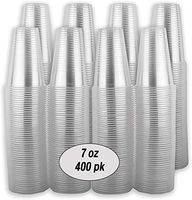 400Pk 7oz Plastic Cups, Water Cups Bulk