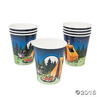 Camp Adventure Paper Cups