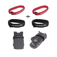DJI Drone Quadcopter Propeller Stabilizer Blades Fixing Strap Belt Fixer Protector for DJI Mavic 2/Mavic PRO/Mavic AIR,Remote Controller Fixing Strap-DJI Accessories 4PCS