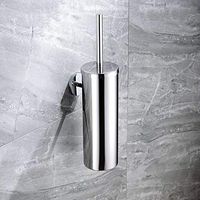 Ruddock AMH1 Bathroom Accessories SUS304 Stainless Steel Polished Chrome Toilet Brush Holder Wall Mounted (AMH3)