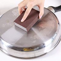 Best Quality 1pc Emery Sponge Cleaning Nano Magic Decontamination Stove Brush, Interior Cleaning Wipes - Car Wash Sponge, Dry Cleaning Sponge, Magic Erasers, Cleaning Products, Magic Descaler