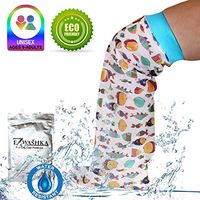 Cast Covers for Shower Leg, Waterproof Cast Cover Leg, Cast Shower Cover Leg, Leg Cast Covers for Shower Adult, Cast Protector for Shower Leg Adult and Kids, Cute Design with Fish (Big Kid-Adult)