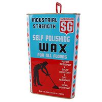 Safeguard #800 1 Gallon 128 OZ Fluid Ounce Industrial Strength Self Polishing Floor Wax for All Floors