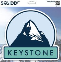 Squiddy Keystone - Vinyl Sticker for Car, Laptop, Notebook (5" Tall)