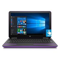 HP Pavilion Business Flagship High Performance Laptop PC 15.6" Touchscreen Intel i5-6200U Processor 8GB RAM 1TB HDD Webcam 802.11AC WIFI Bluetooth DVD-RW Windows 10-Purple