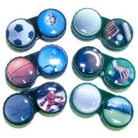 Sports Contact Lens Case - Sport: Football