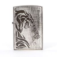 Zippo Black Leopard VIN Si Lighter Made in USA / South Korea Version /Genuine