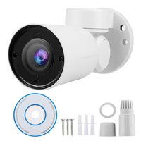 4 Zoom Outdoor 5MP HD 1080P PTZ POE Starlight Network IP Safety Camera Kit