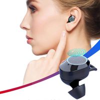 Boilly Wireless Bluetooth 5.0 Earphone Mini Stereo Noise Canceling Headset LED Display Bluetooth Headsets