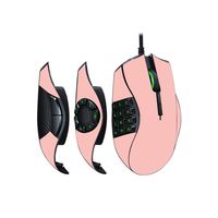 MightySkins Skin Compatible with Razer Naga Trinity - Solid Blush | Protective, Durable, and Unique Vinyl Decal wrap Cover | Easy to Apply, Remove, and Change Styles | Made in The USA